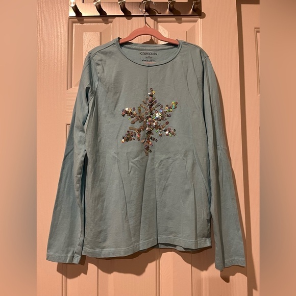 J. Crew Other - J Crew Crewcuts holiday/winter long sleeve t-shirt XL (12-14)